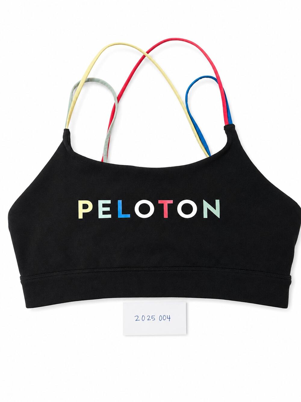 Peloton Sports Bra Medium Black Multicolor